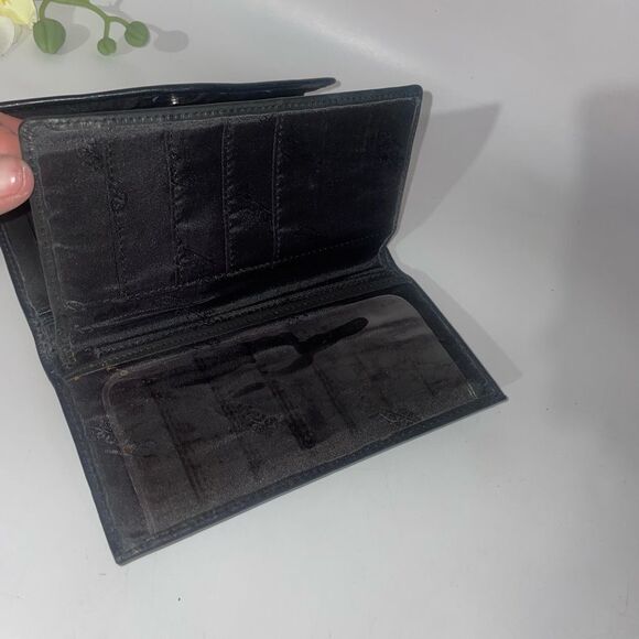 Fossil Black Leather Clutch/Wallet - Picture 14 of 14